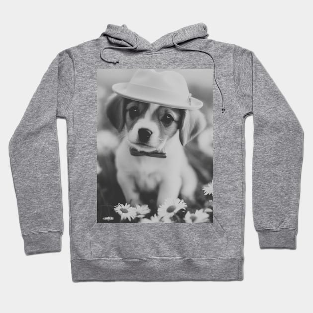 cute puppy Hoodie by Sask Designer